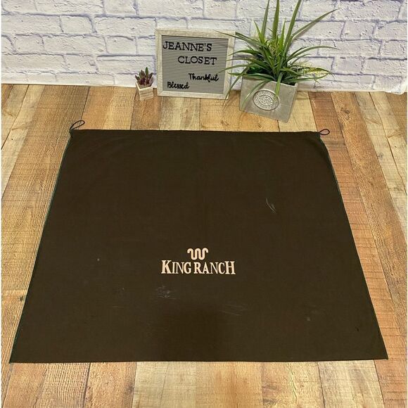 Extra Large King Ranch Dust bag brown makes great pillow cover - Picture 1 of 7